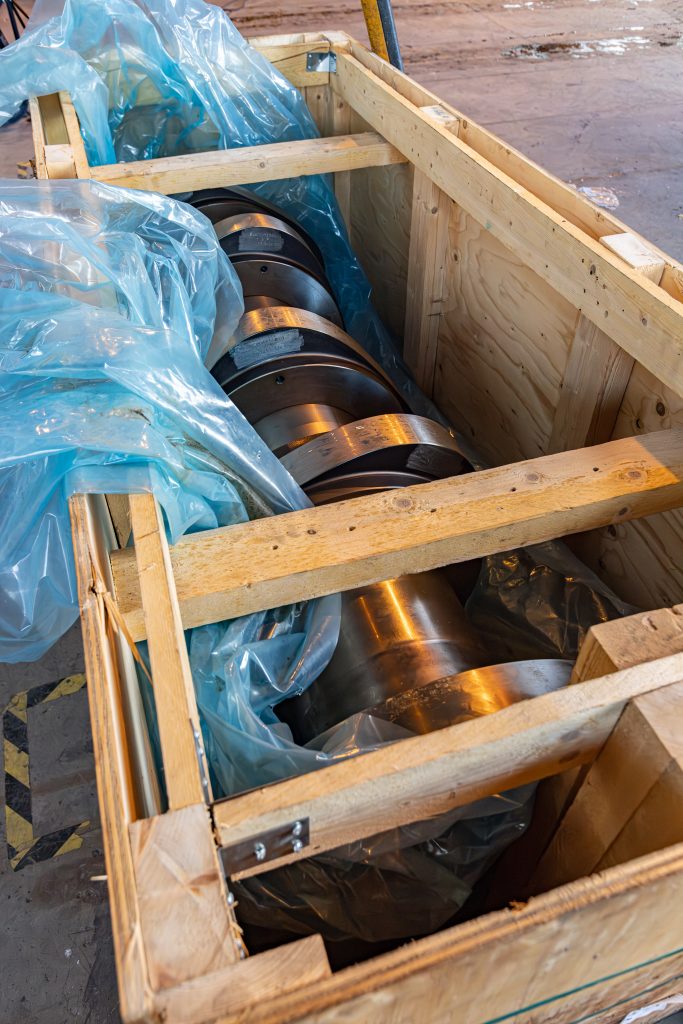 Wärtsilä RT-flex 96C camshaft for low-speed marine engine
